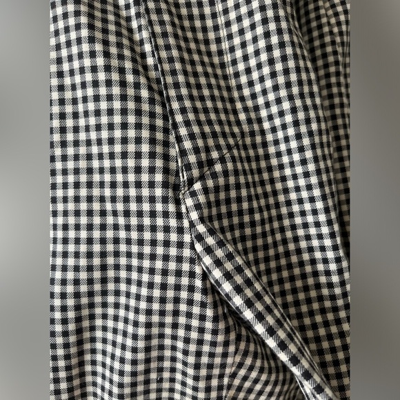 Gianni Versace Vintage Checkered Cotton Trousers (Size 44) - Picture 7 of 15